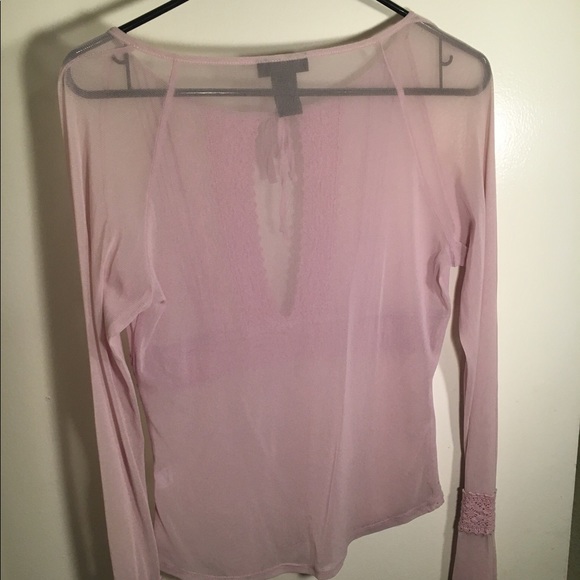 Lavender sheer blouse and cami from The Limited - Picture 2 of 5
